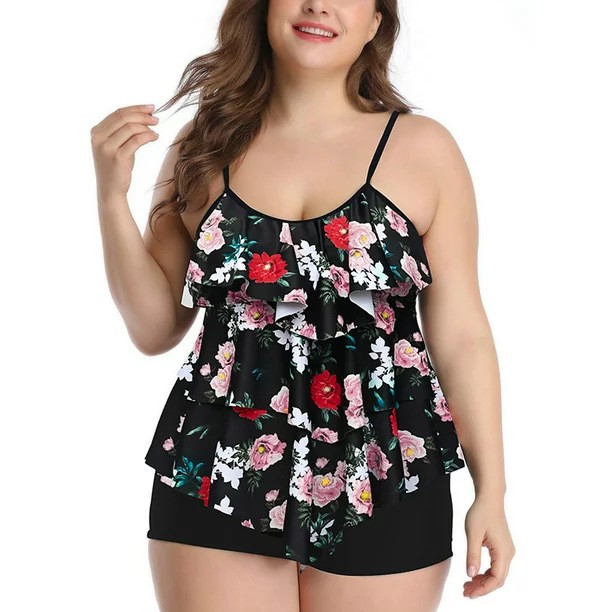 Tankini Woman Bikini Floral Pr - Shorts review and price