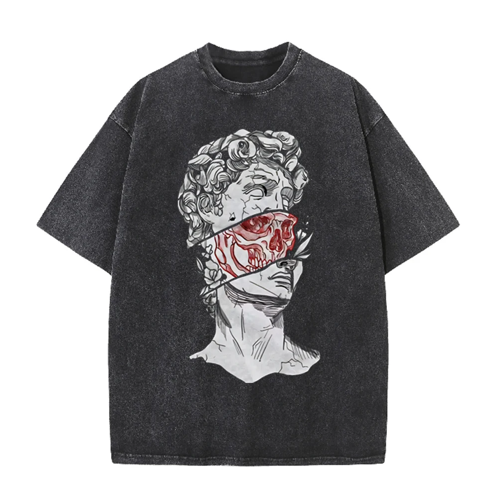 2026 Vintage Broken David Stat - Acid Wash Vintage Graphic T Shirt review and price