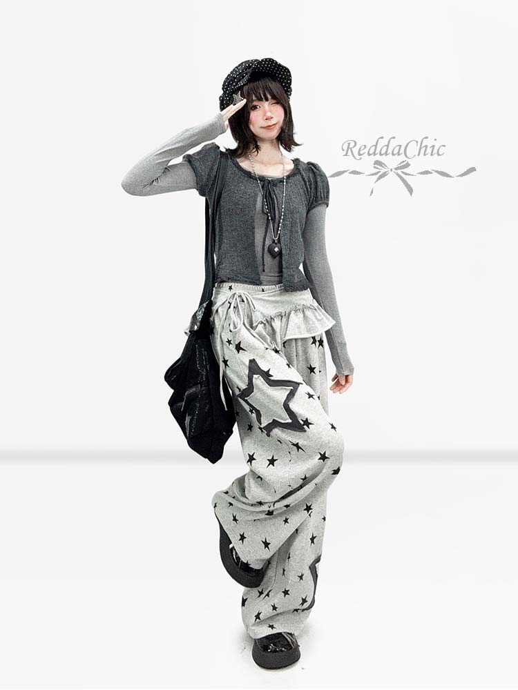 REDDACHiC Puff Sleeve Cardigan - T-Shirts review and price