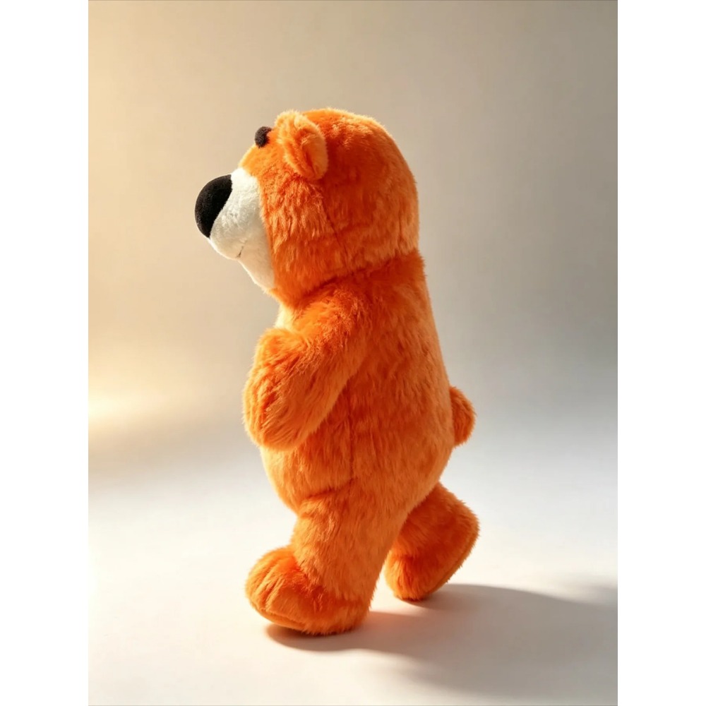 Inflatable Orange Bear Mascot  - Suits review and price