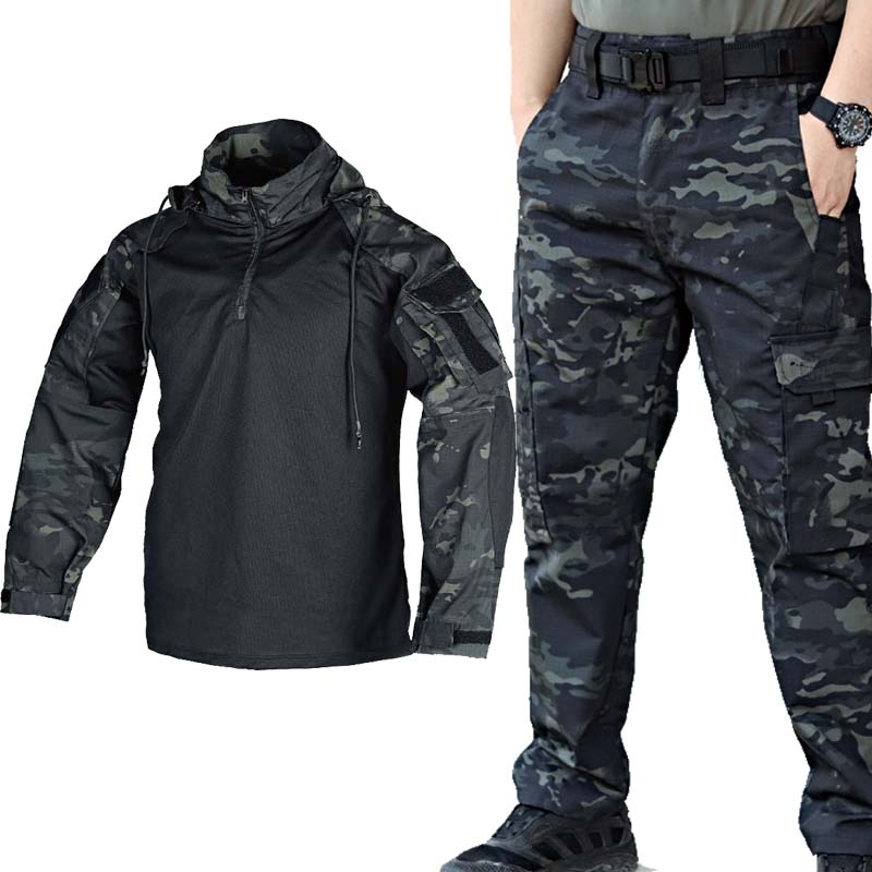 Tactical Military Uniform Set  - Tactical Military Shirt Cargo review and price