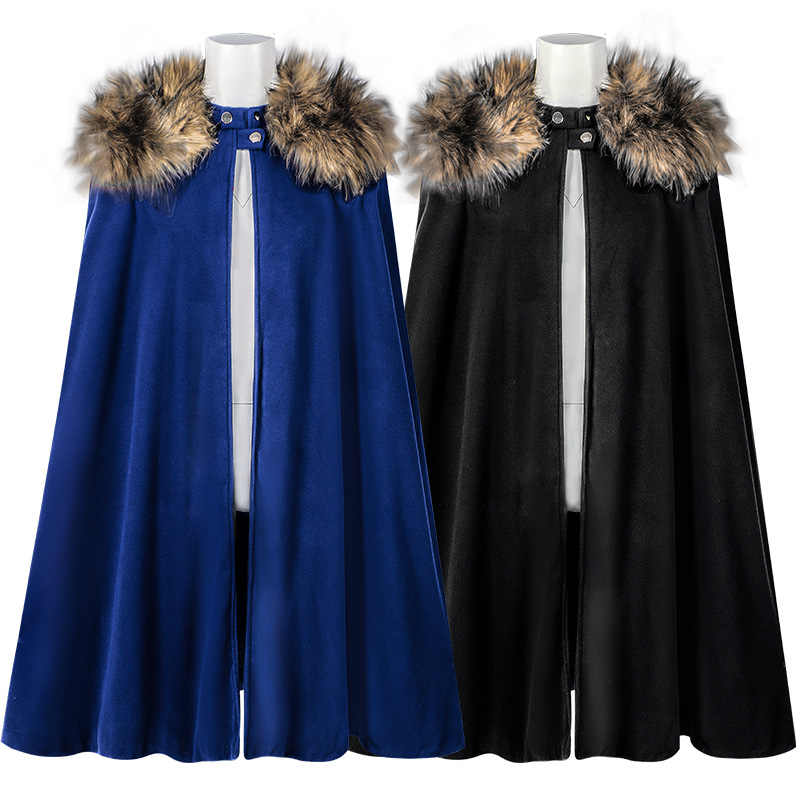 Halloween Woolen Cape Retro Fu - Jackets review and price