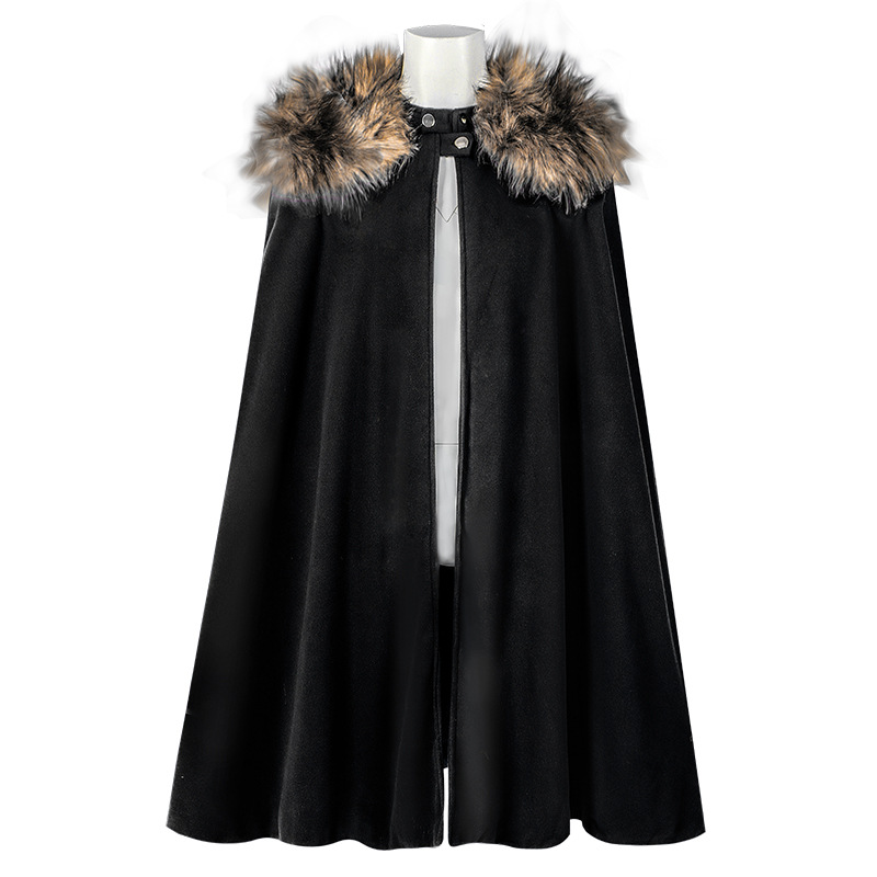 Halloween Woolen Cape Retro Fu - Jackets review and price