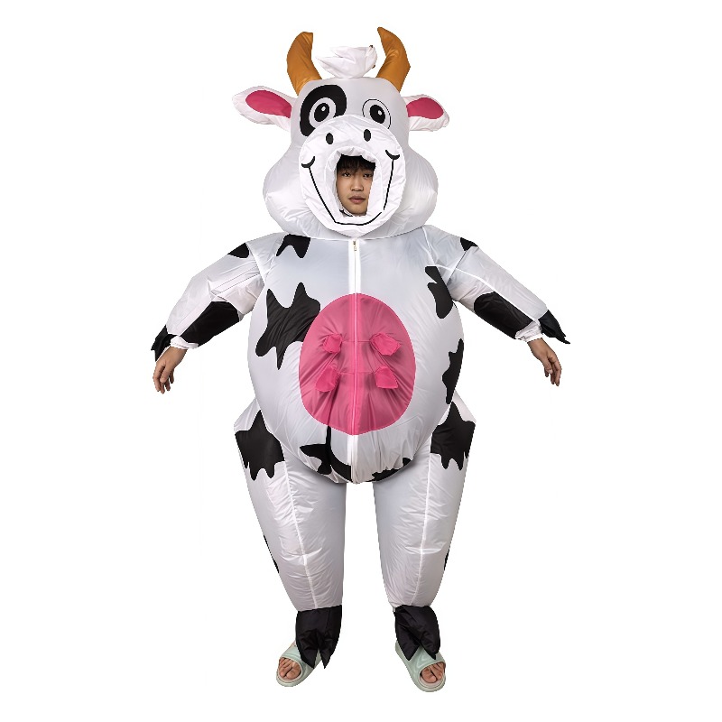 Halloween Funny Inflatable Cow - Suits review and price