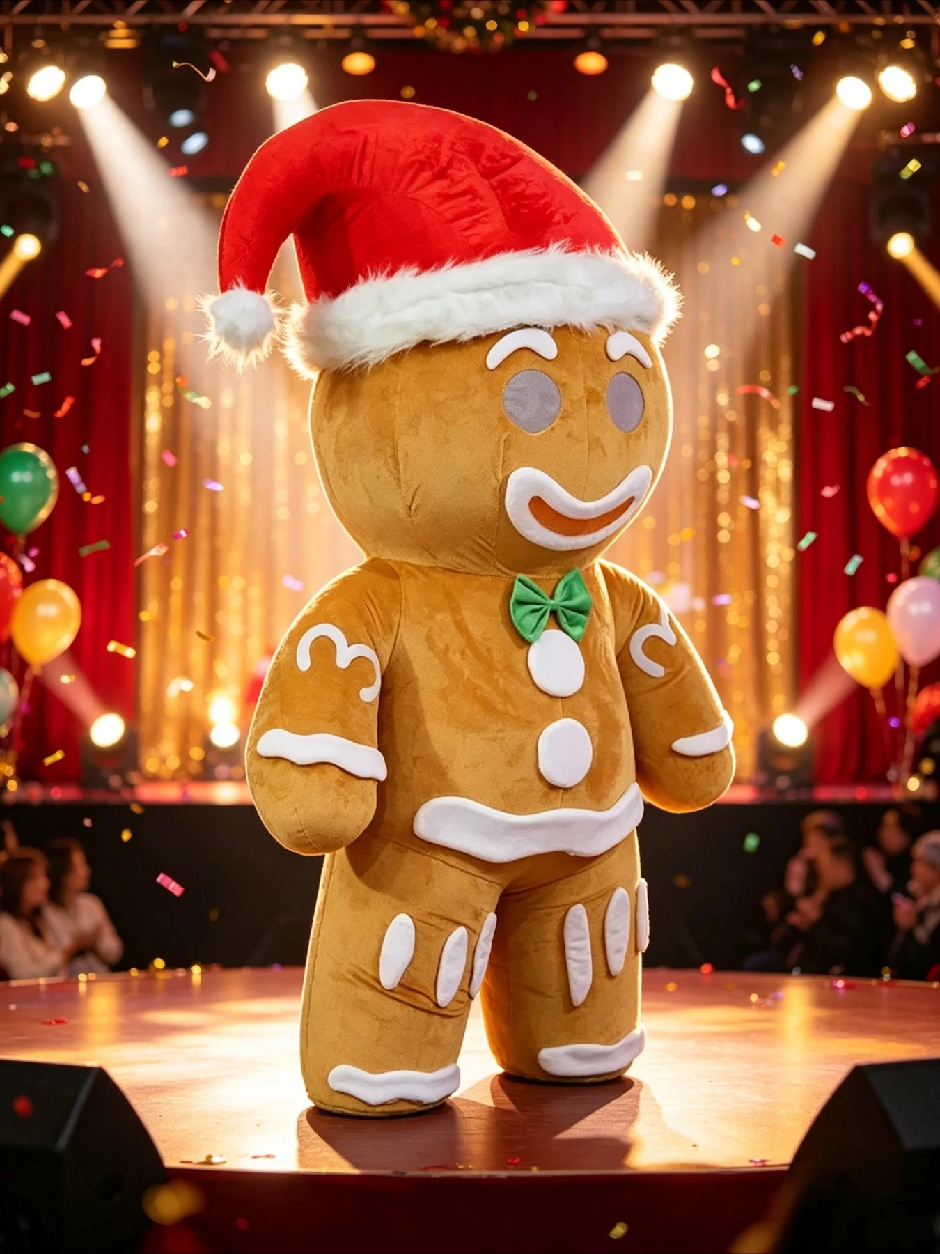 Inflatable Gingerbread Man Cos - Suits review and price