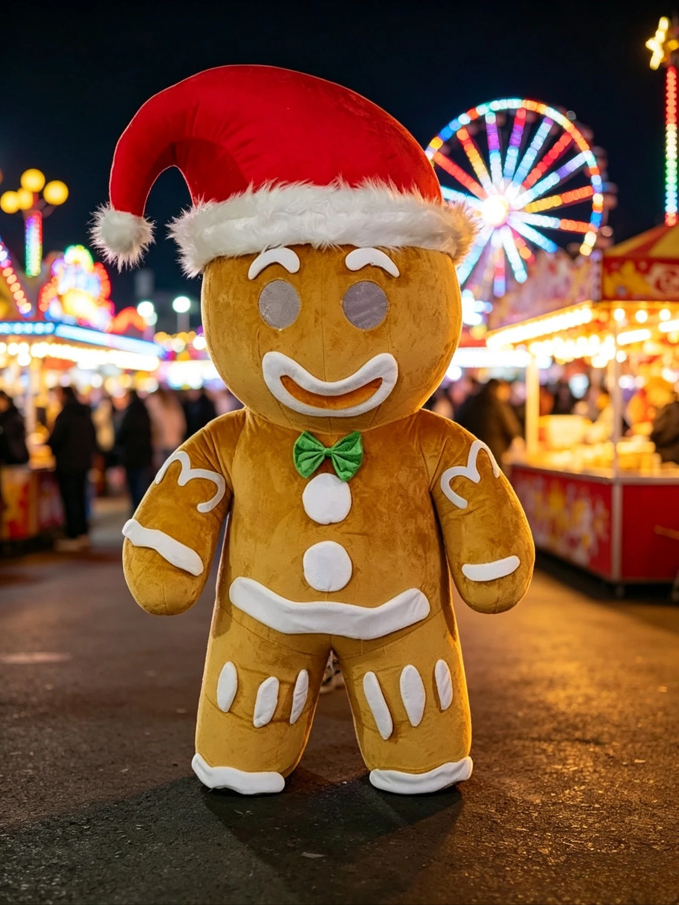 Inflatable Gingerbread Man Cos - Suits review and price