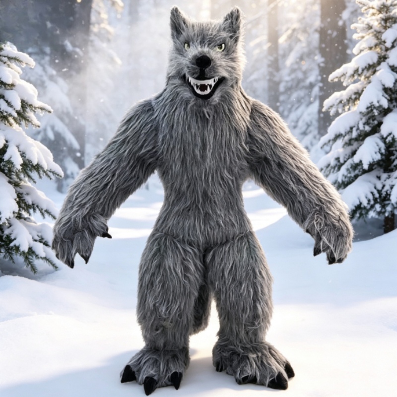 Giant Inflatable Grey Wolf Mas - Suits review and price