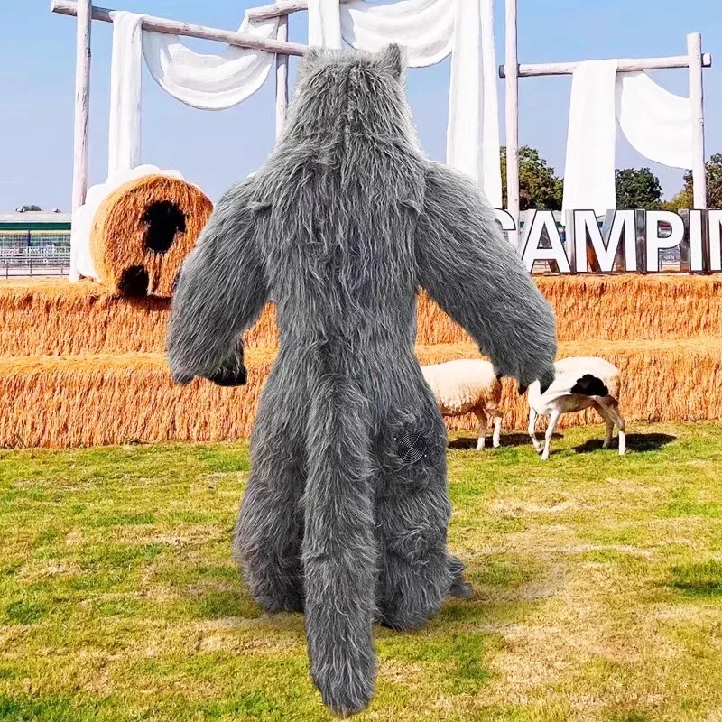 Giant Inflatable Grey Wolf Mas - Suits review and price